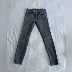 Womens Hudson grey stretch skinny Jeans in size 25
